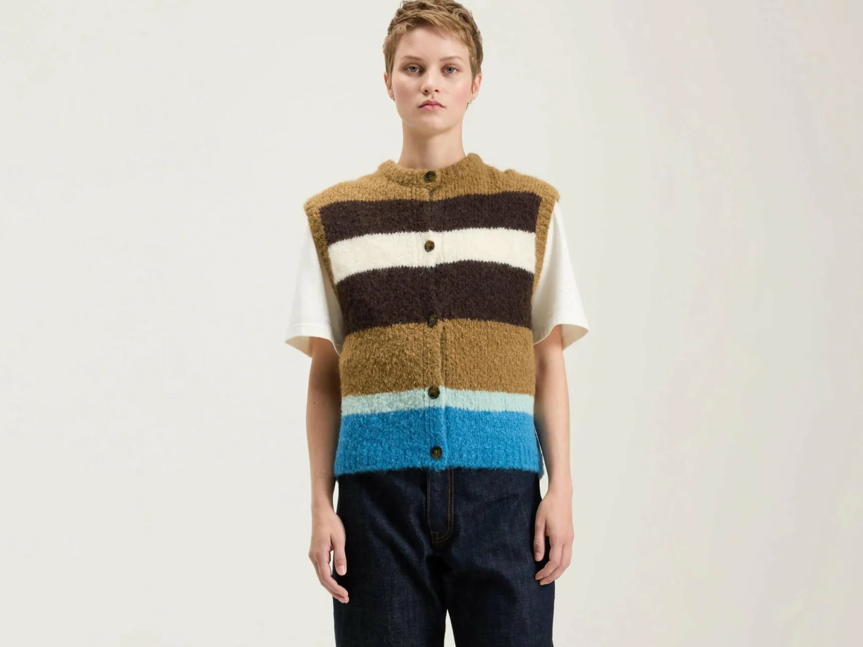 abogi-mouwloos-trui-FRqrcNma-0.webp Sale Bellerose Abogi Mouwloos Trui