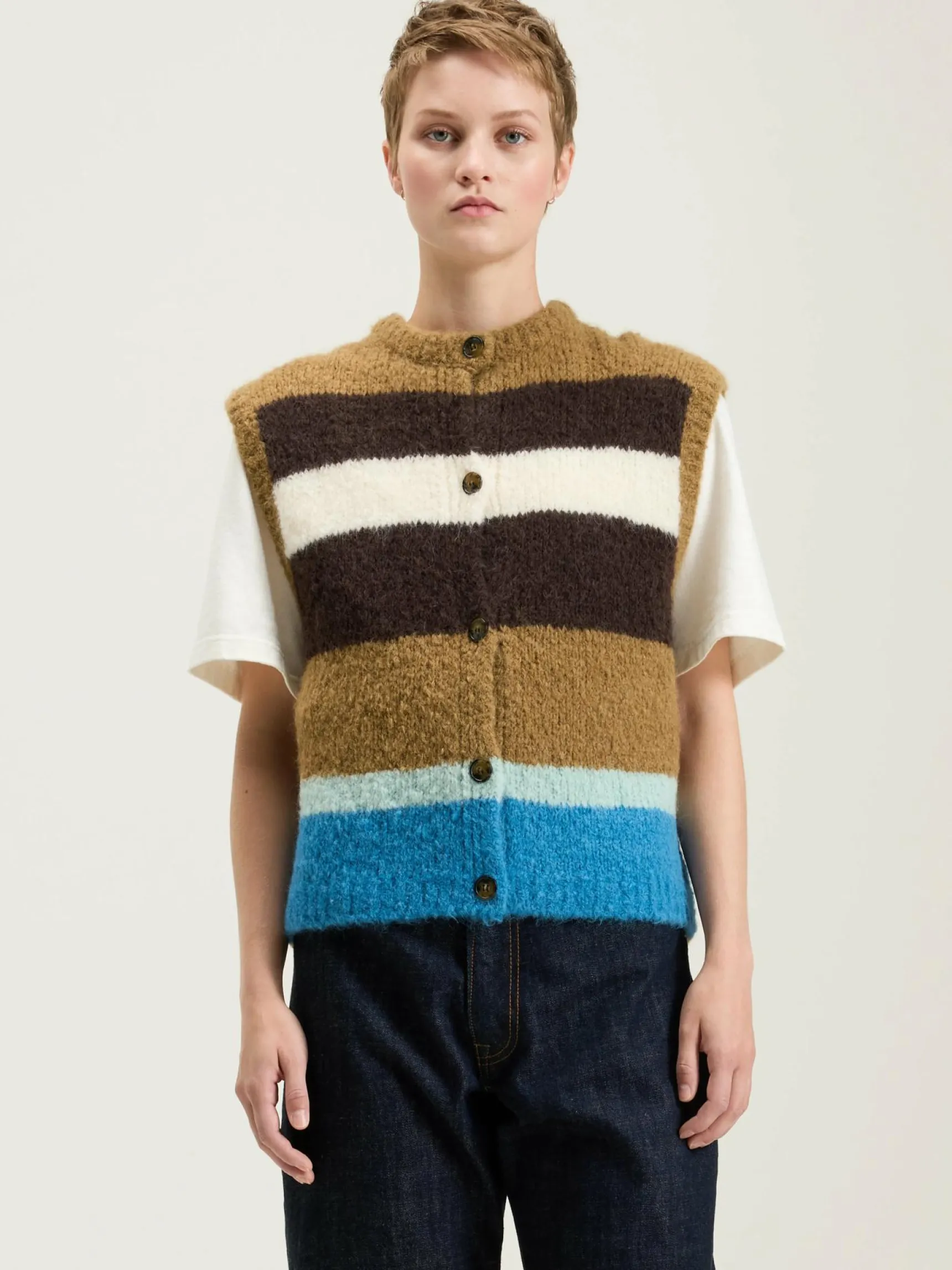 abogi-mouwloos-trui-FRqrcNma-1.webp Sale Bellerose Abogi Mouwloos Trui