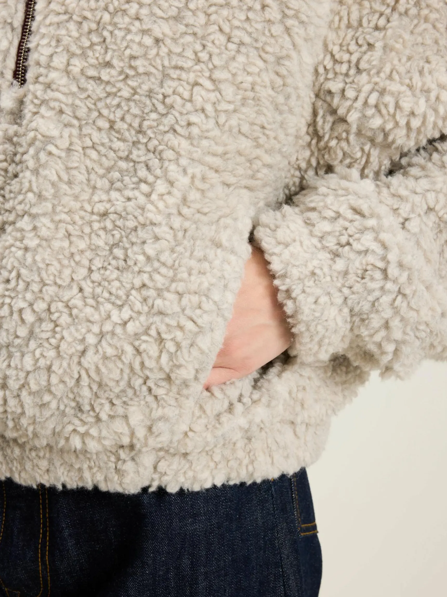 alixe-teddy-sweatshirt-lwQgBQSa-5.webp Hot Bellerose Alixe Teddy Sweatshirt Heather Grey