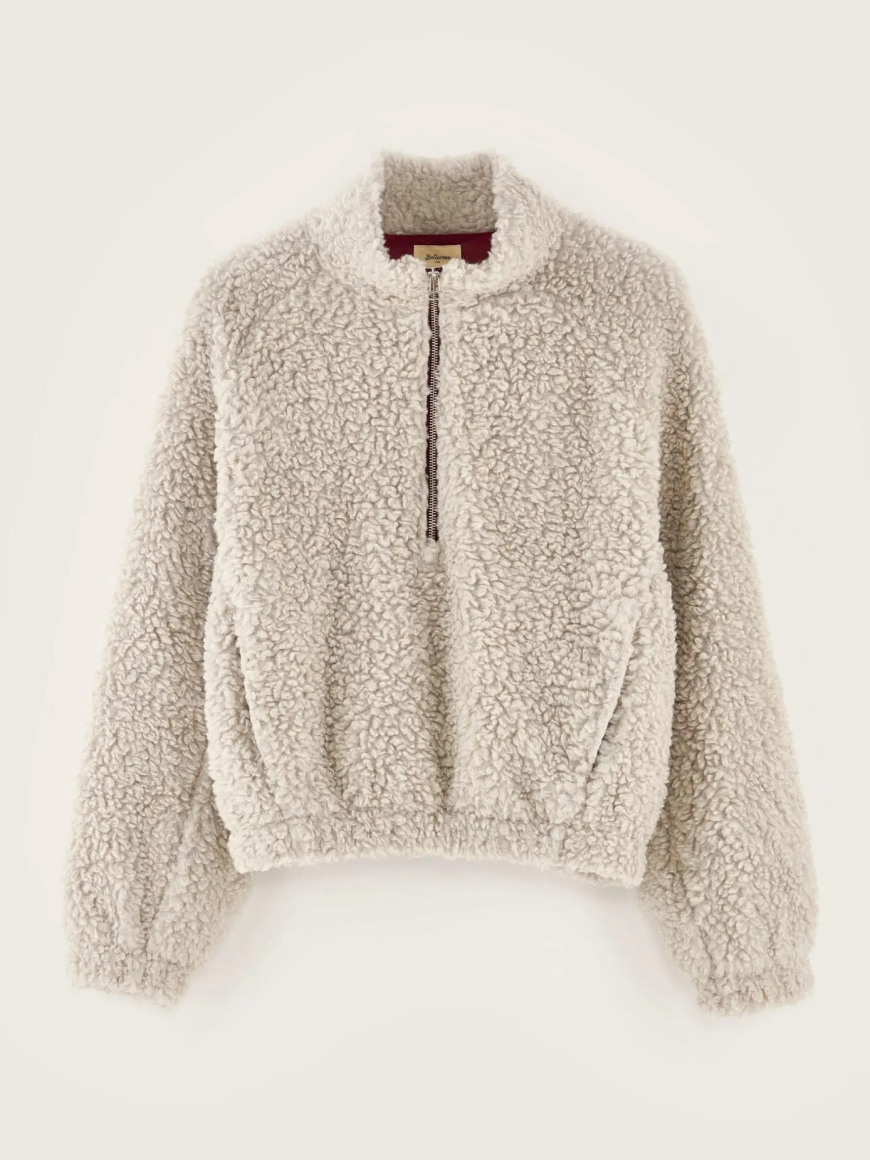 alixe-teddy-sweatshirt-lwQgBQSa-6.webp Hot Bellerose Alixe Teddy Sweatshirt Heather Grey