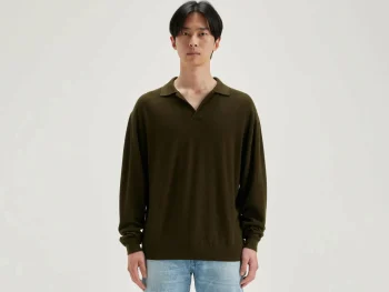 Clearance Bellerose Alot Polo-style Trui Olive