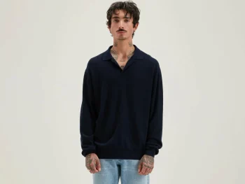 Online Bellerose Alot Polo-style Trui Blue Nights