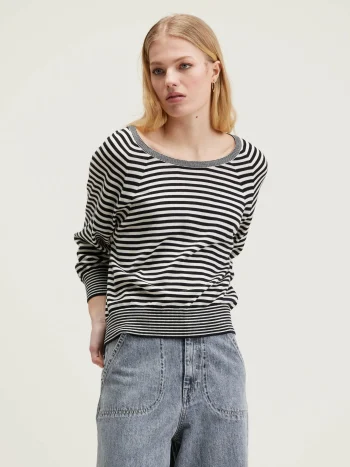 Discount Bellerose Aloty Gestreepte Cardigan