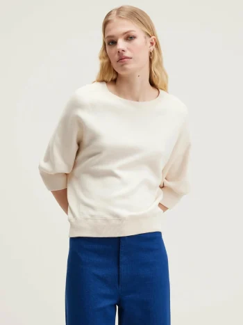 Best Bellerose Anglet Ronde-hals Trui Milky Way