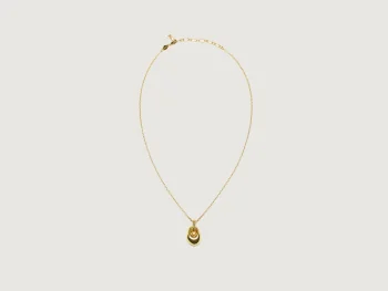 New Anni Lu Golden Pebble Halsketting