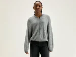 Best Bellerose Asedi Cardigan Met Rits Heather Grey