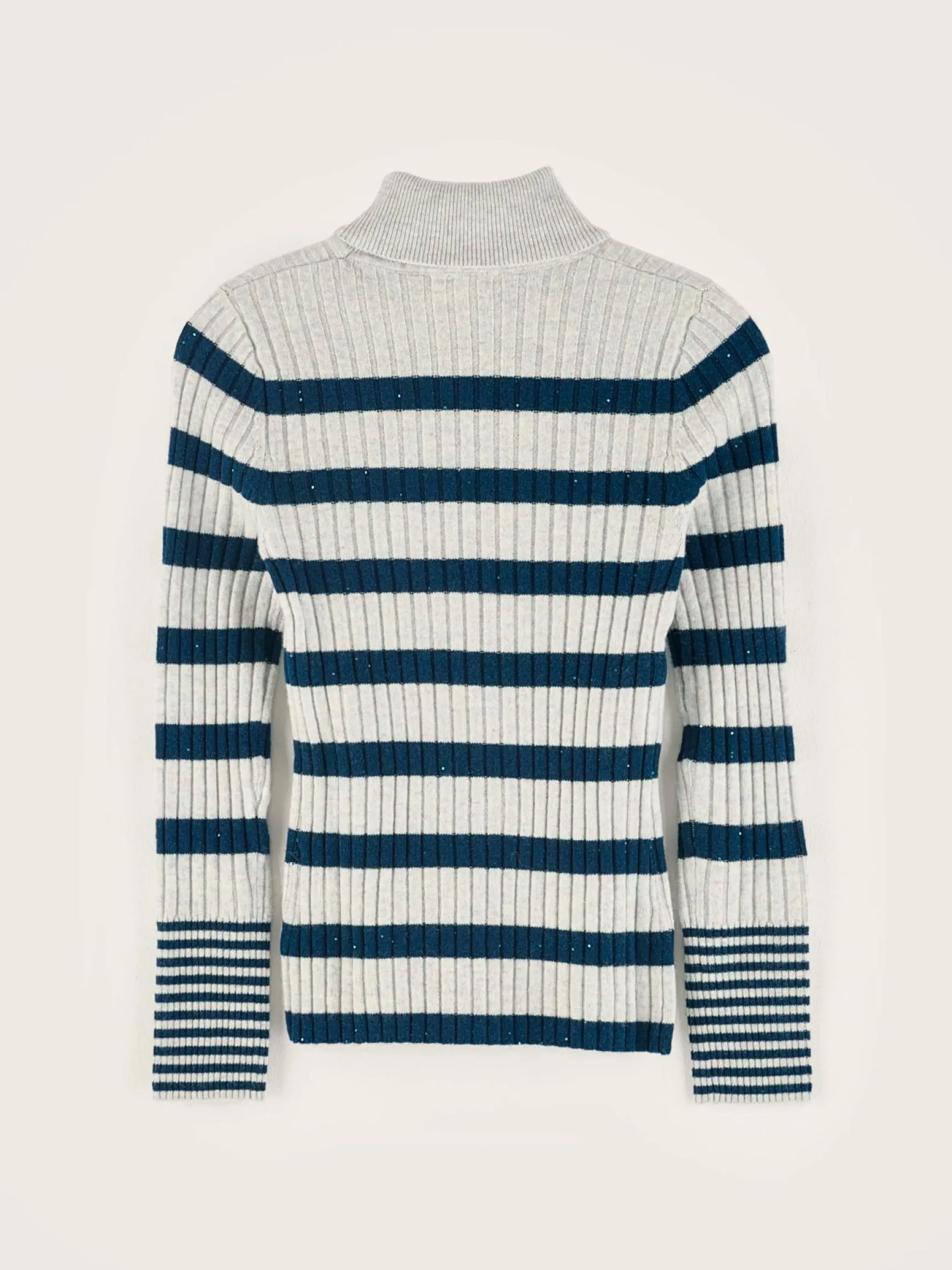 ayre-hoge-hals-trui-KJQIaHvv-3.webp Hot Bellerose Ayre Hoge Hals Trui Blue Jeans / Multicolor