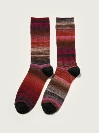 Sale Bellerose Baque Ribgebreide Sokken Multicolor