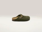 Fashion Birkenstock Boston Gemengd Leder Voor Mannen