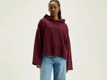 Outlet Bellerose Cate Hoodie Wine