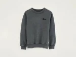 Sale Bellerose Chami Ronde Hals Sweatshirt Black Sand
