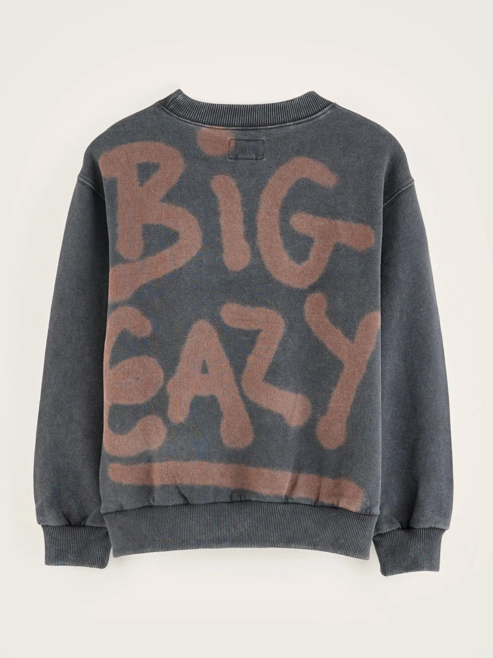 chami-ronde-hals-sweatshirt-pCreeycN-3.webp Sale Bellerose Chami Ronde Hals Sweatshirt Black Sand