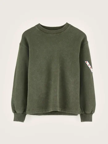New Bellerose Chamo Comfortabel Sweatshirt Moss