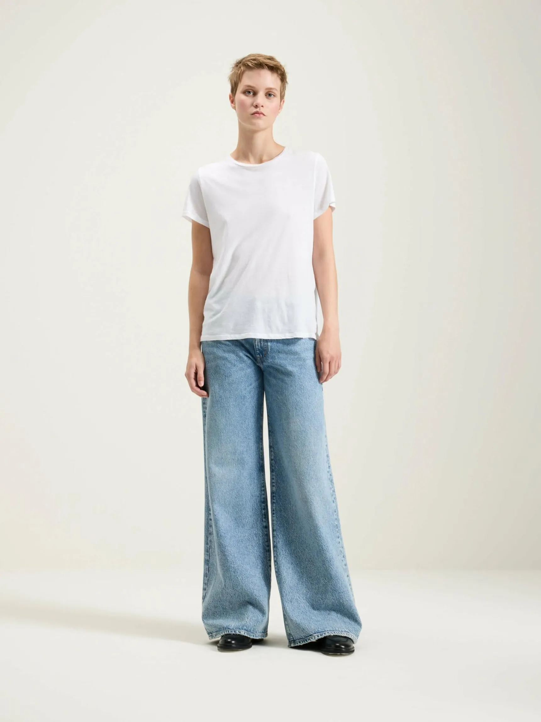 covi-korte-mouwen-t-shirt-dZjjvGgc-2.webp Clearance Bellerose Covi Korte Mouwen T-shirt White