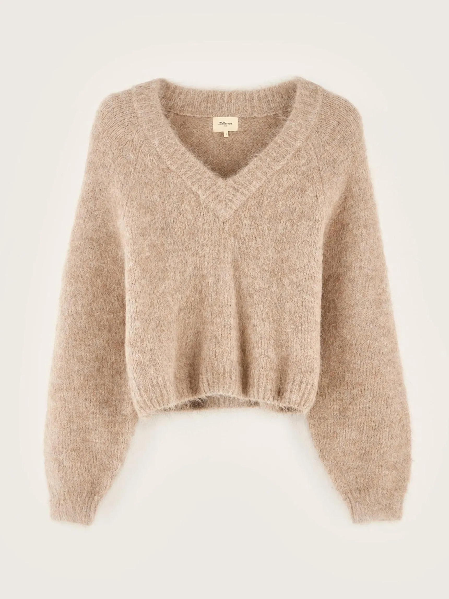 daruz-cropped-trui-ggrnVcWD-6.webp Fashion Bellerose Daruz Cropped Trui Beige Mélangé