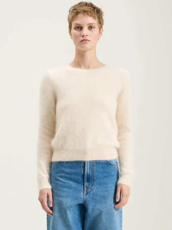 Best Bellerose Datti Angora-mix Trui Parchemin
