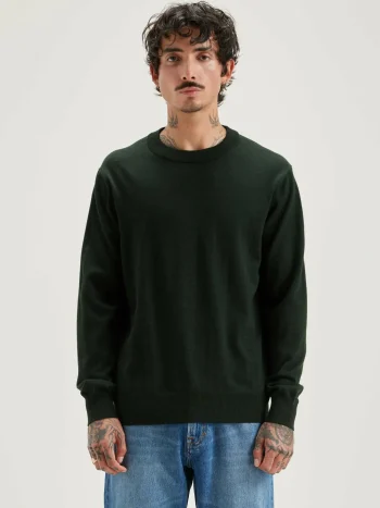 Discount Bellerose Dilliv Ronde Hals Trui Forest