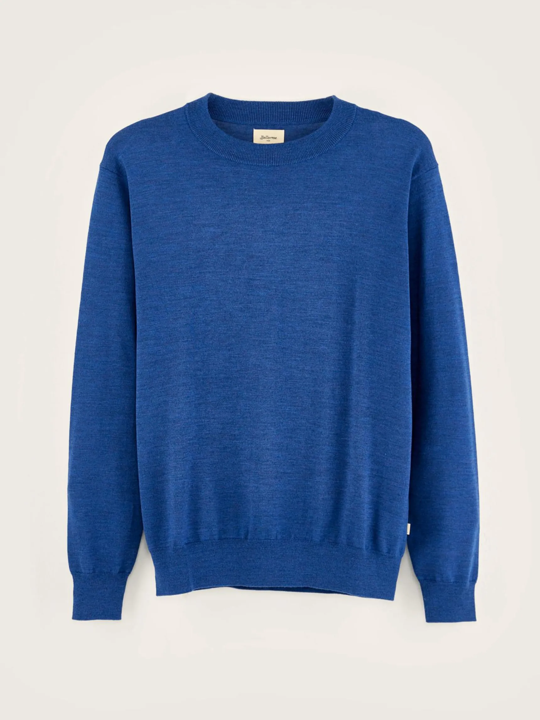 dilliv-ronde-hals-trui-JUoBLoMP-6.webp Clearance Bellerose Dilliv Ronde Hals Trui Blue Mix