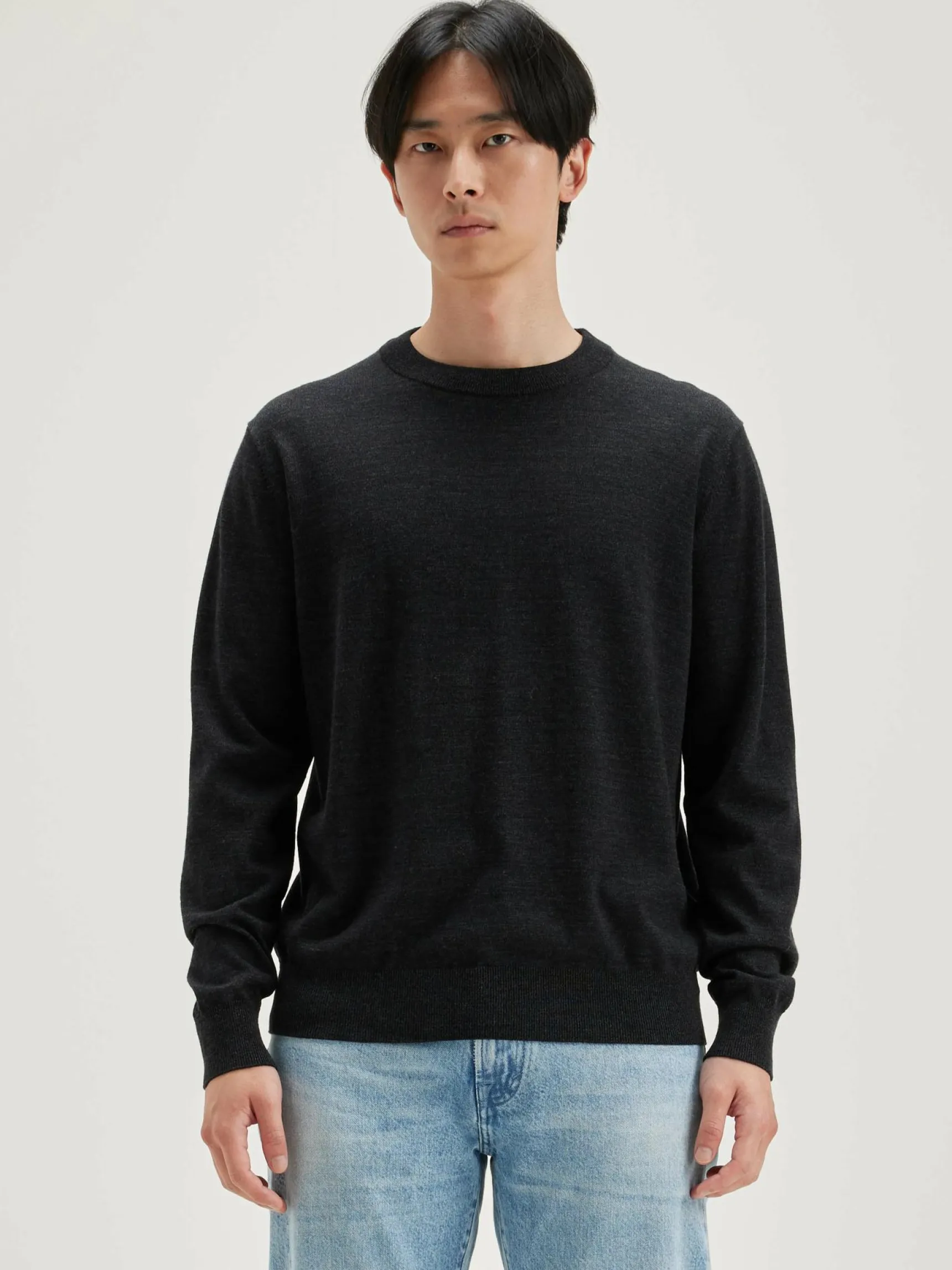 dilliv-ronde-hals-trui-zflMUnQU-1.webp Outlet Bellerose Dilliv Ronde Hals Trui Off Black