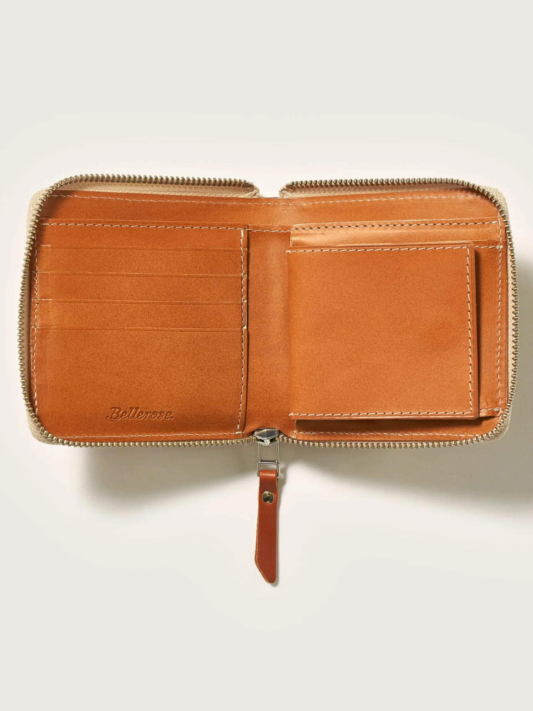 dolhar-portemonnee-met-rits-JreCjtNx-4.webp Clearance Bellerose Dolhar Portemonnee Met Rits Cognac