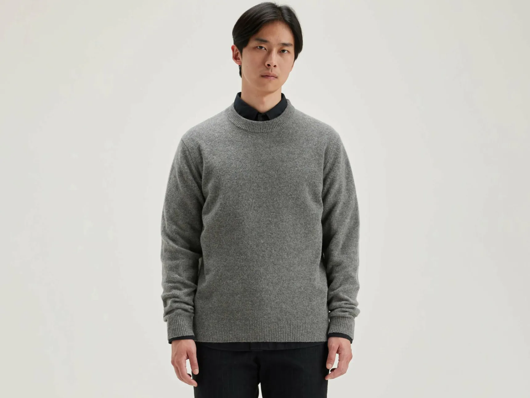 donoon-ronde-hals-trui-OjGIVvQt-0.webp Fashion Bellerose Donoon Ronde Hals Trui Mid Grey