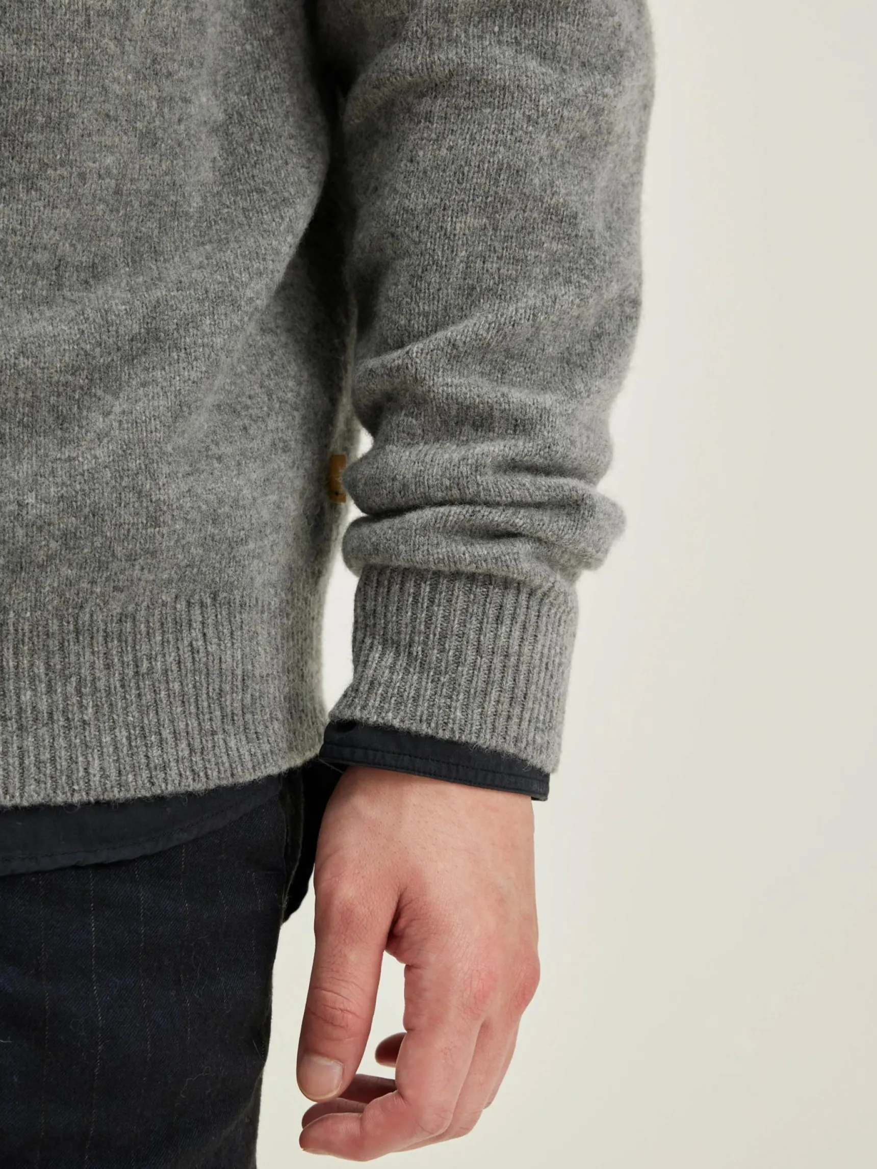 donoon-ronde-hals-trui-OjGIVvQt-5.webp Fashion Bellerose Donoon Ronde Hals Trui Mid Grey