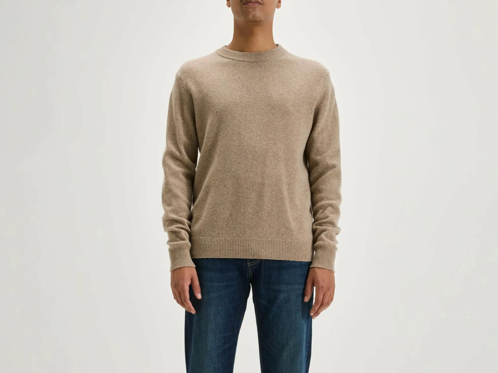 donoon-ronde-hals-trui-lyrYndnV-0.webp Best Bellerose Donoon Ronde Hals Trui Oatmeal