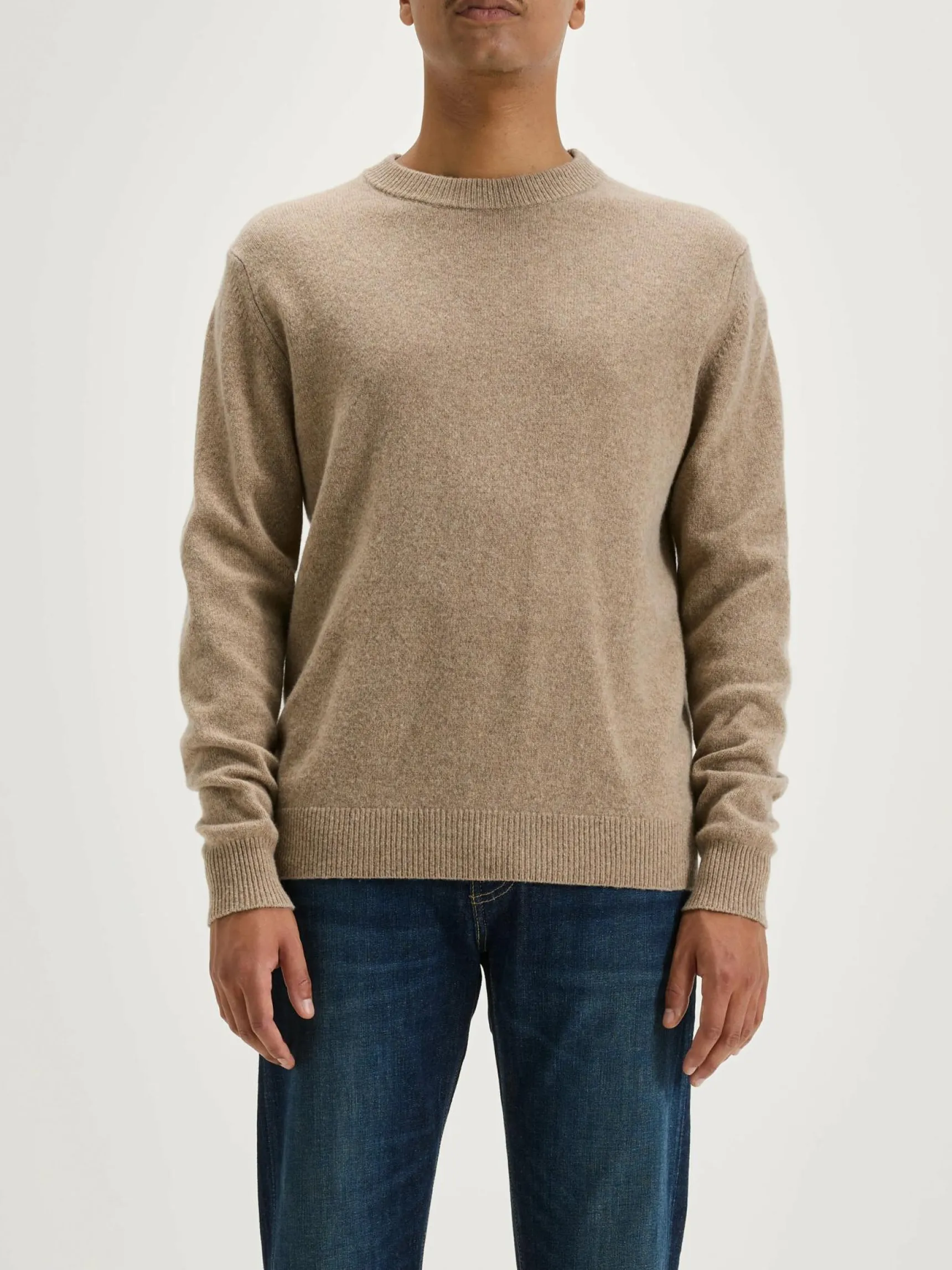 donoon-ronde-hals-trui-lyrYndnV-1.webp Best Bellerose Donoon Ronde Hals Trui Oatmeal