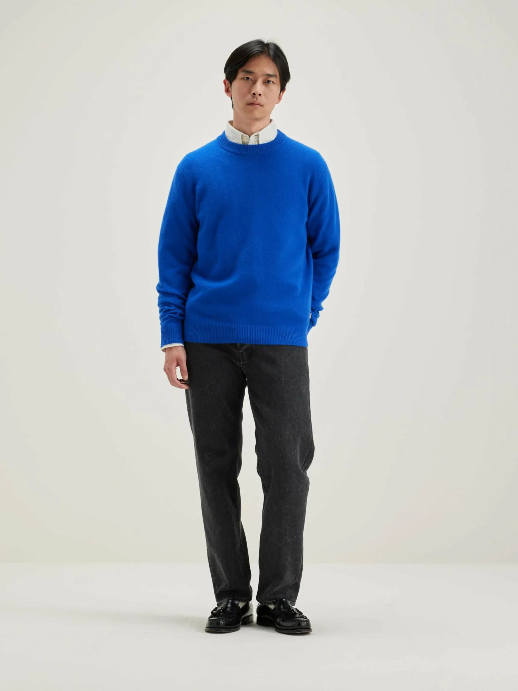 donoon-ronde-hals-trui-moXOxPJw-2.webp Online Bellerose Donoon Ronde Hals Trui Royal Blue