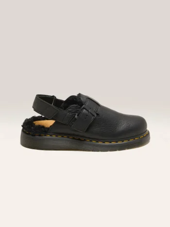 Discount Dr Martens DR. MARTENS Jorge II Muiltjes Met Imitatiebont Voering Voor Vrouwen
