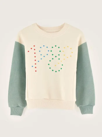 New Bellerose Fadoly Ronde Hals Sweatshirt Sugarcane
