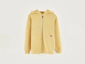 New Bellerose Farino Hoodie Met Ritssluiting Cornflakes