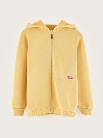 New Bellerose Farino Hoodie Met Ritssluiting Cornflakes