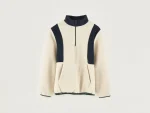 New Bellerose Faris Sweatshirt Met Rits Sugarcane
