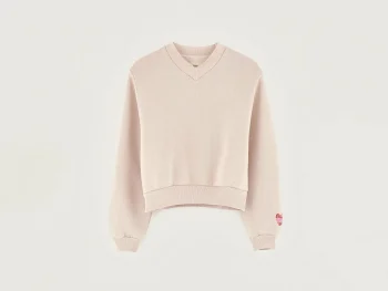 Hot Bellerose Febie V-hals Sweatshirt Misty