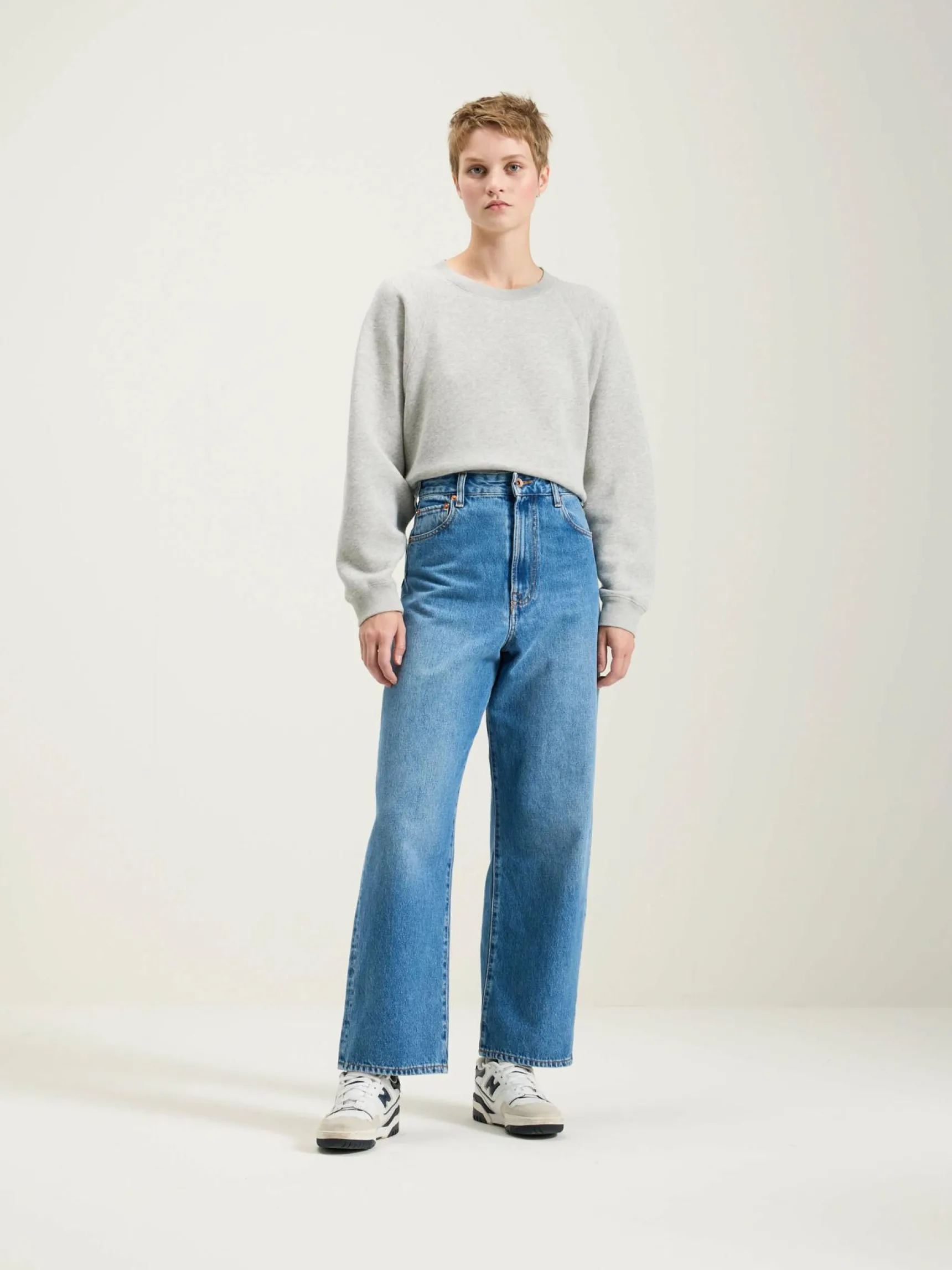 fella-relaxed-sweatshirtshirt-JYOyyfhR-2.webp Fashion Bellerose Fella Relaxed Sweatshirtshirt Heather Grey