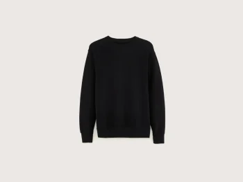 Outlet Bellerose Flake Ronde Hals Sweatshirt Black