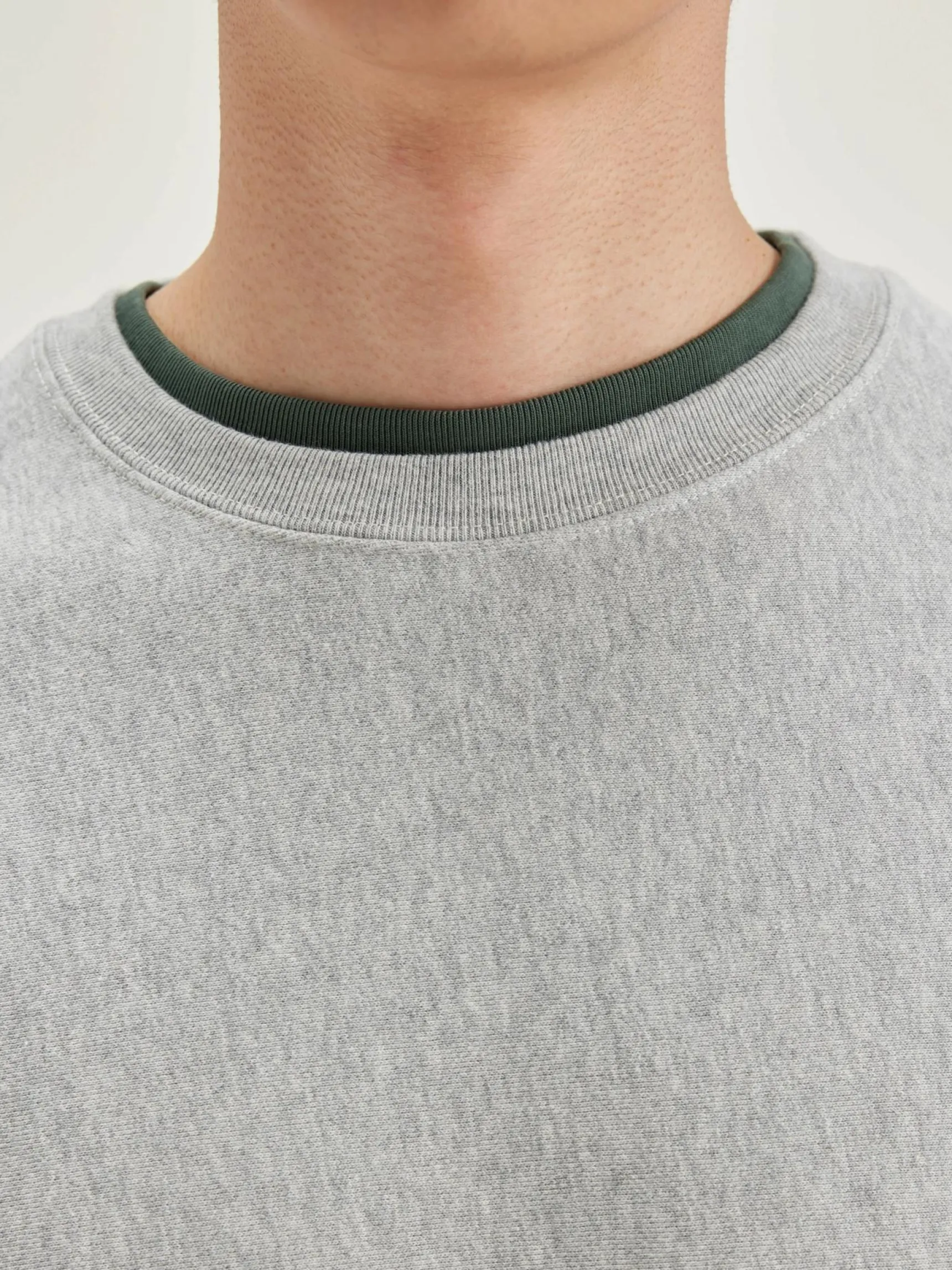 flake-ronde-hals-sweatshirt-vGGDzORw-4.webp Fashion Bellerose Flake Ronde Hals Sweatshirt Heather Grey