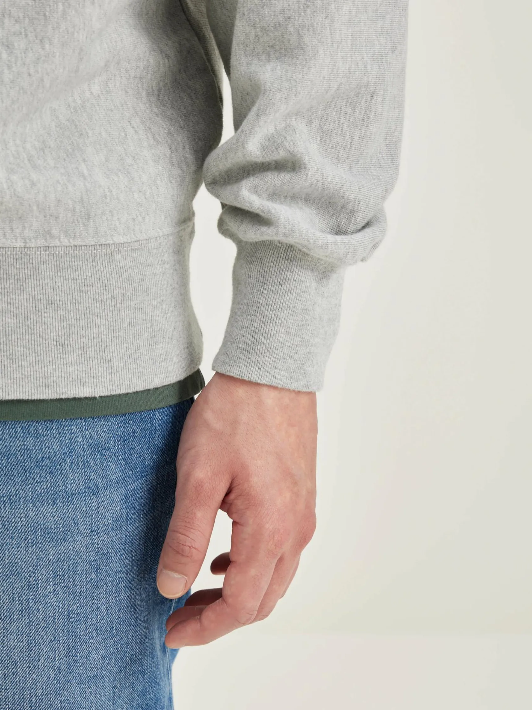 flake-ronde-hals-sweatshirt-vGGDzORw-5.webp Fashion Bellerose Flake Ronde Hals Sweatshirt Heather Grey