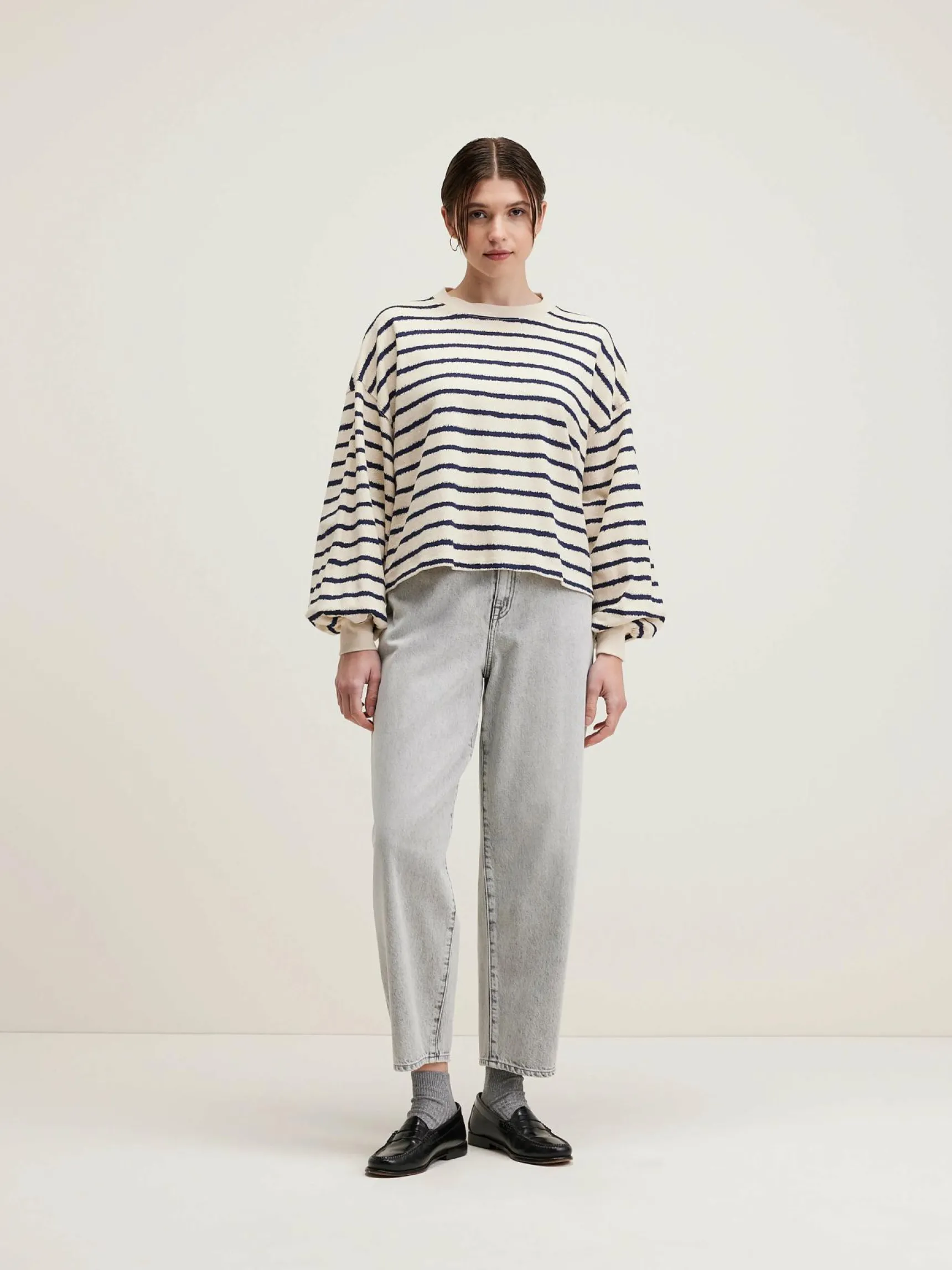 franco-pofmouwen-t-shirt-MLTsBtMM-2.webp Best Bellerose Franco Pofmouwen T-shirt Antique White