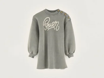 Outlet Bellerose Francy Sweatshirtjurk Black Sand