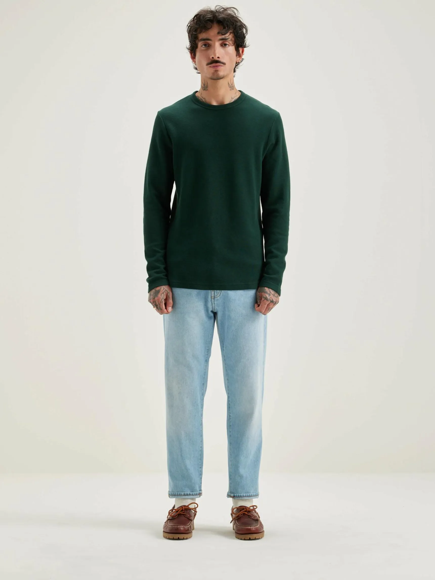 fresh-lange-mouwen-t-shirt-bbLfVXme-2.webp Best Bellerose Fresh Lange Mouwen T-shirt Scarabee