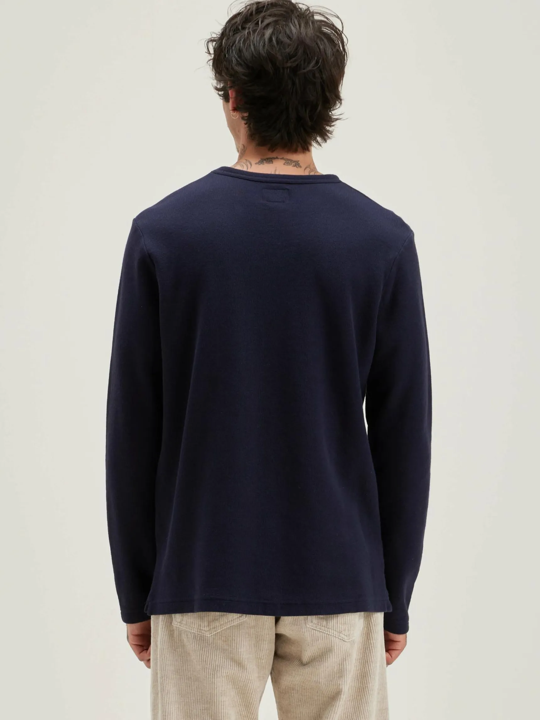 fresh-lange-mouwen-t-shirt-eaHfJbpH-2.webp Sale Bellerose Fresh Lange Mouwen T-shirt Navy