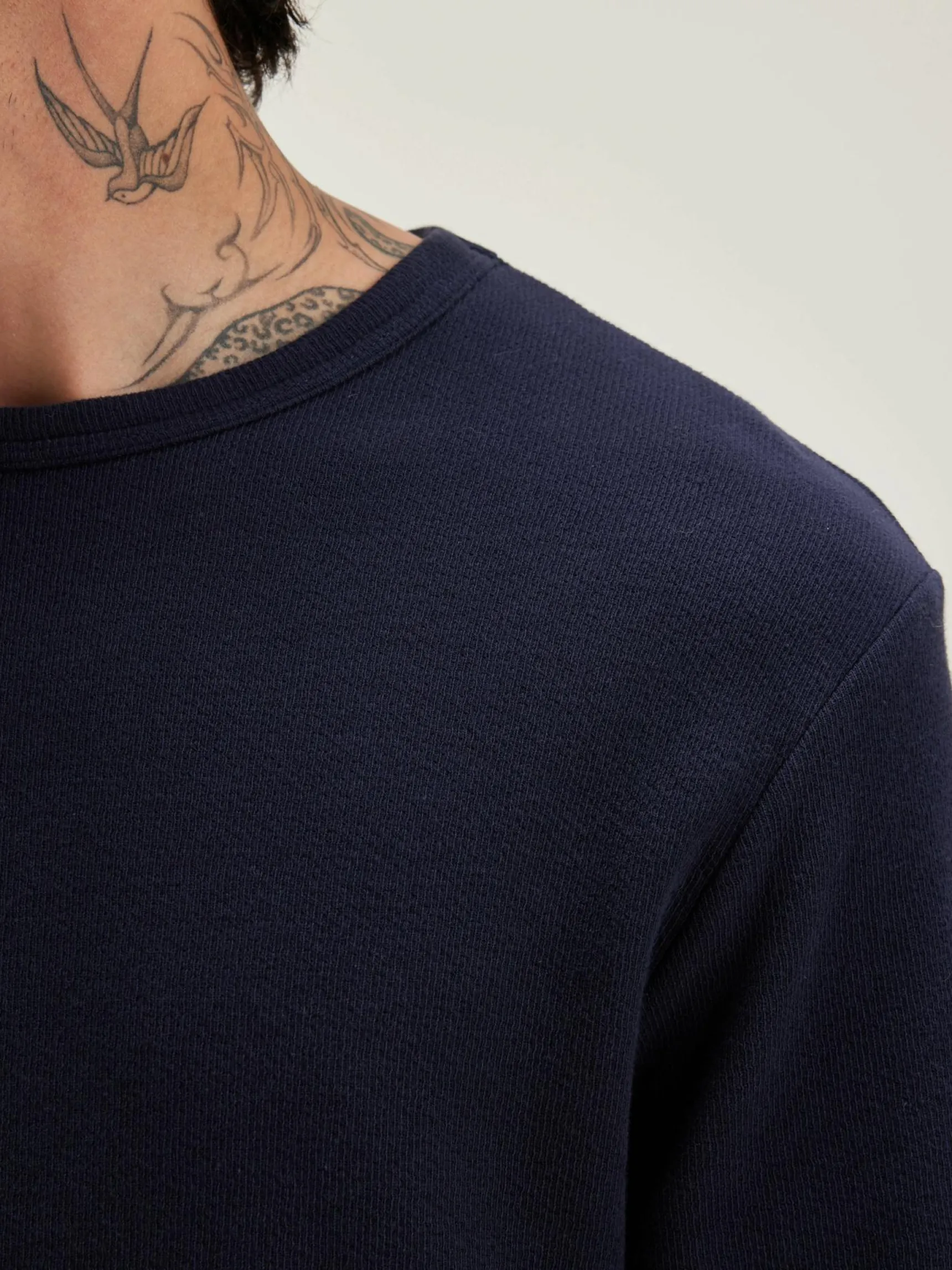 fresh-lange-mouwen-t-shirt-eaHfJbpH-3.webp Sale Bellerose Fresh Lange Mouwen T-shirt Navy