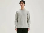 Outlet Bellerose Fresh Lange Mouwen T-shirt Heather Grey