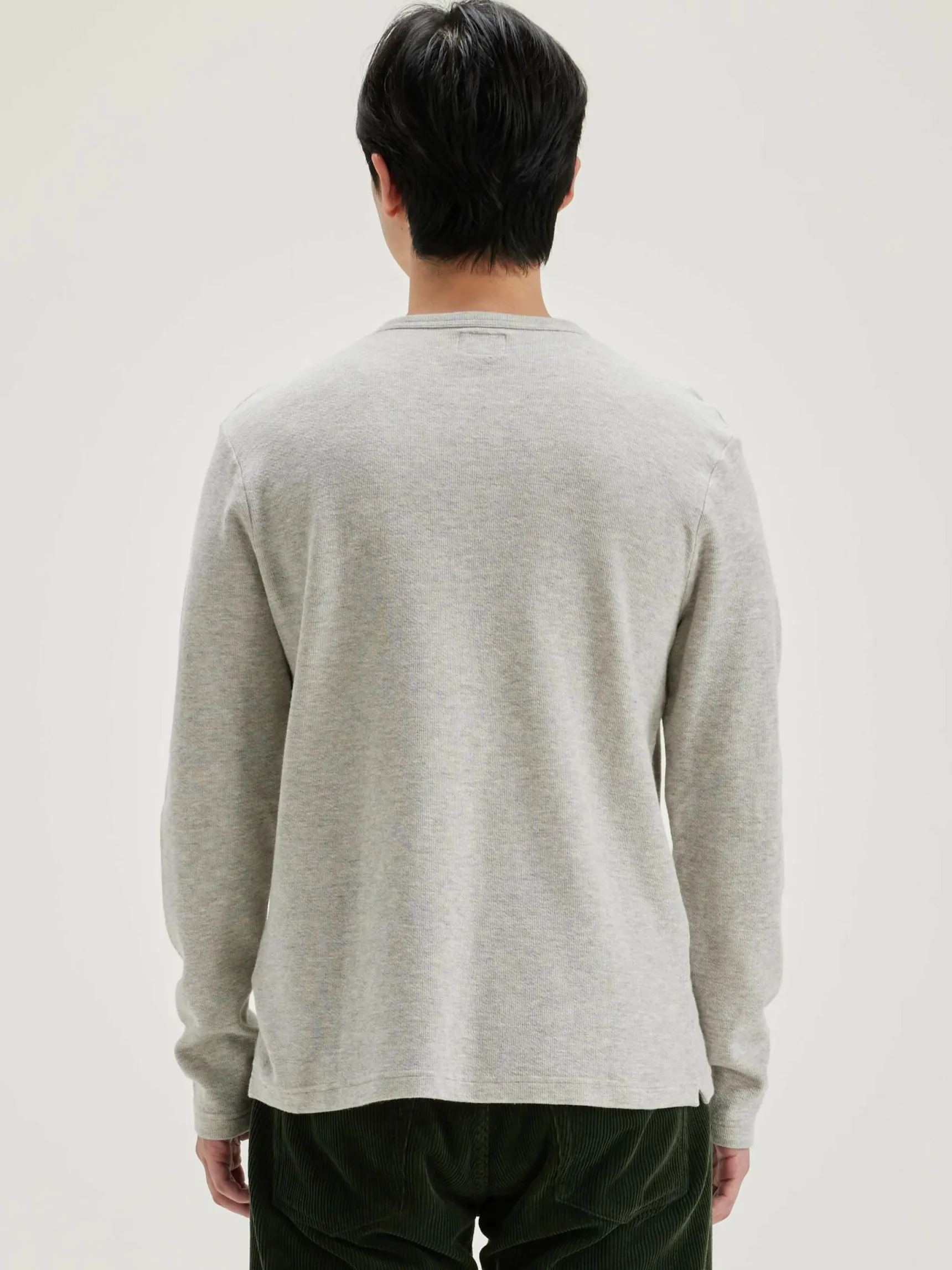 fresh-lange-mouwen-t-shirt-pxKztDrz-3.webp Outlet Bellerose Fresh Lange Mouwen T-shirt Heather Grey