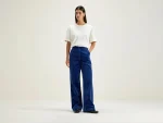 Sale Bellerose Gabor Rechte Wijde Broek Blue