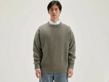 Fashion Bellerose Gatem Ronde Hals Trui Dust