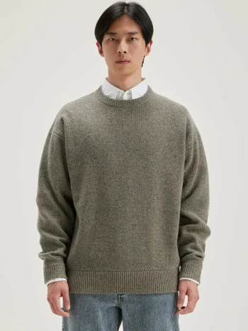 Fashion Bellerose Gatem Ronde Hals Trui Dust