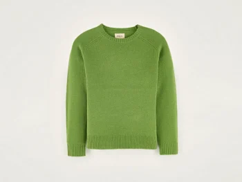 Clearance Bellerose Gatu Ronde Hals Trui Matcha